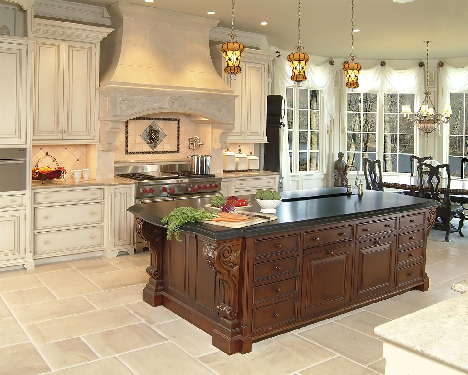 DRAPER♦DBS - Gallery - traditional-kitchen-country-french